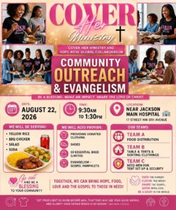 Hope Rose Global and Cover Her Ministry Community Outreach August 2026 — photo 4